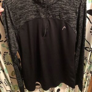 Sporty half zip